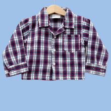 Load image into Gallery viewer, 1960s/1970&#39;s MGM kids plaid shirt
