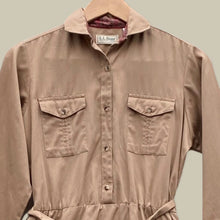 Load image into Gallery viewer, 1980&#39;s Khaki L.L. Bean dress
