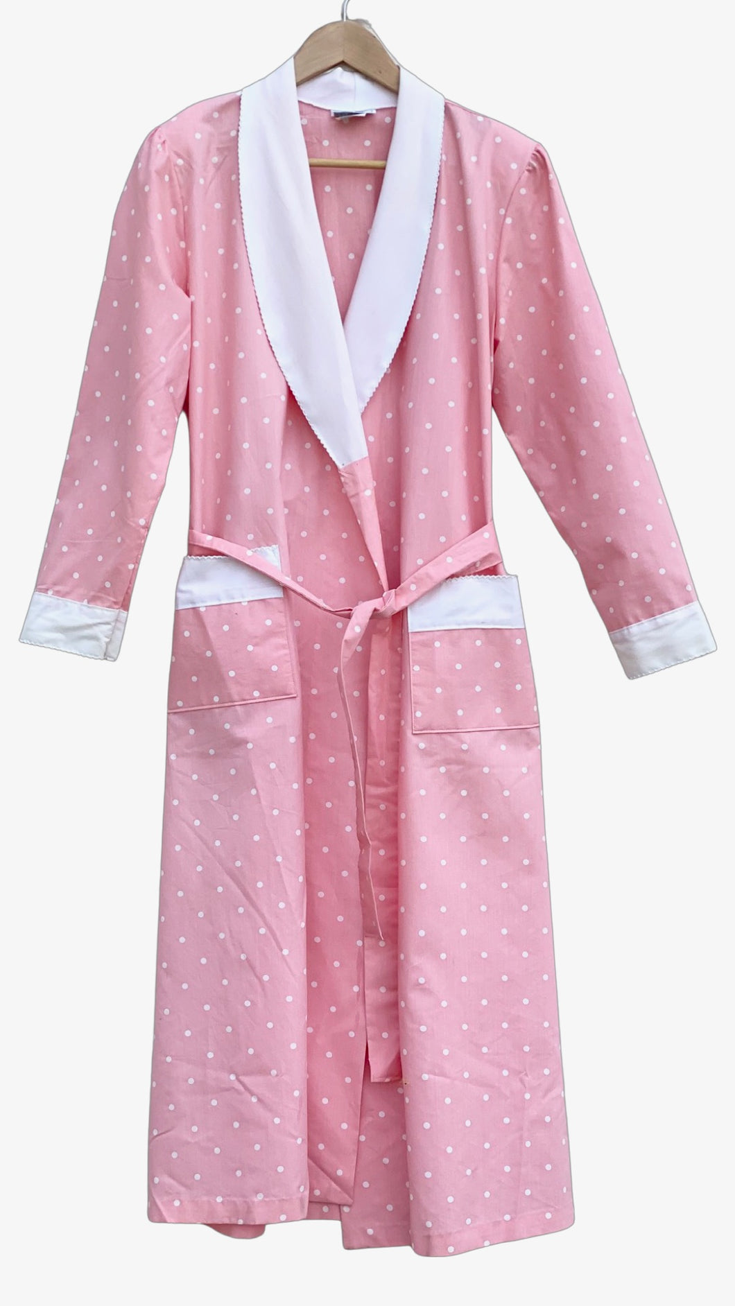 1980's Appel pink house robe