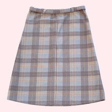 Load image into Gallery viewer, 1960&#39;s Brown plaid skirt
