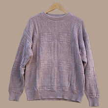 Load image into Gallery viewer, 1990&#39;s Royal Knight Rose knit sweater
