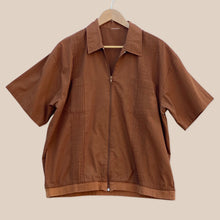 Load image into Gallery viewer, 1960&#39;s Zip-up shirt
