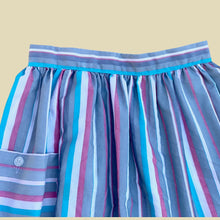 Load image into Gallery viewer, 1980&#39;s Handmade striped skirt
