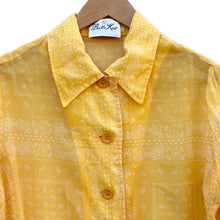 Load image into Gallery viewer, 1960&#39;s/1970&#39;s Butte Knit mod button-up shirt
