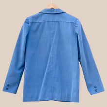 Load image into Gallery viewer, Blue handmade corduroy jacket
