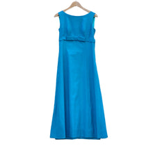 Load image into Gallery viewer, Teal handmade sleeveless dress
