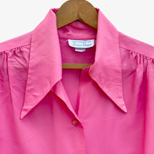 Load image into Gallery viewer, Busted pink Lerner Shops button up shirt
