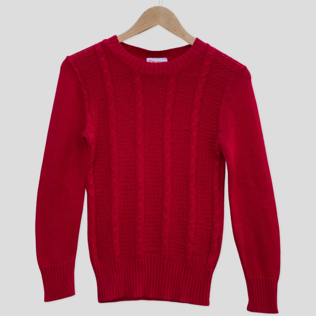 1980's Spunky Red Sweater