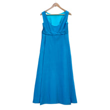 Load image into Gallery viewer, Teal handmade sleeveless dress
