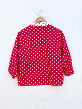 Load image into Gallery viewer, 1960&#39;s Laura Mae red polka dot blouse
