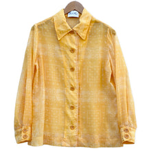 Load image into Gallery viewer, 1960&#39;s/1970&#39;s Butte Knit mod button-up shirt
