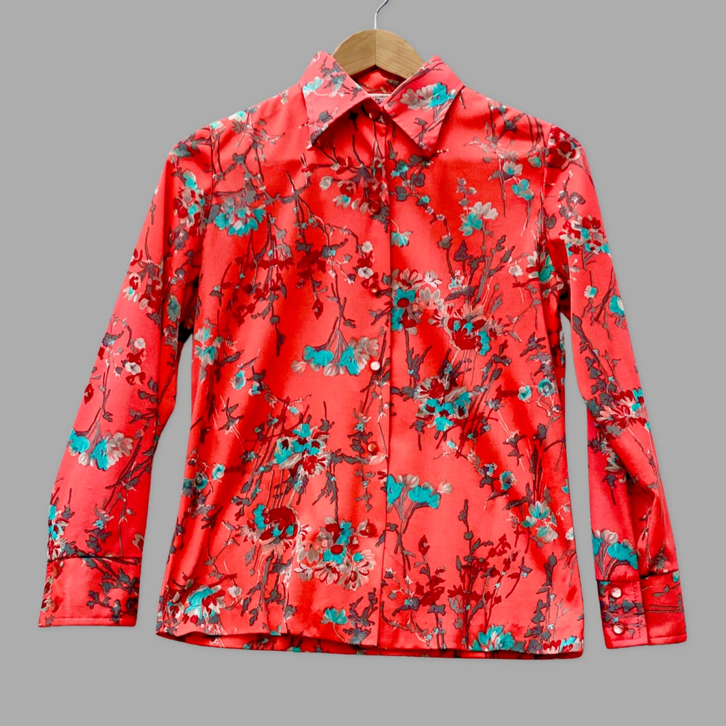 1970's Graff button up top