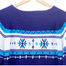 Load image into Gallery viewer, JC Penny winter print sweater
