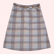 Load image into Gallery viewer, 1960&#39;s Brown plaid skirt
