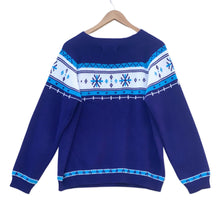 Load image into Gallery viewer, JC Penny winter print sweater
