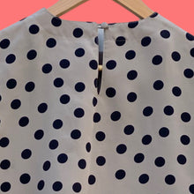 Load image into Gallery viewer, 1980&#39;s Yves St. Clair polka dot blouse
