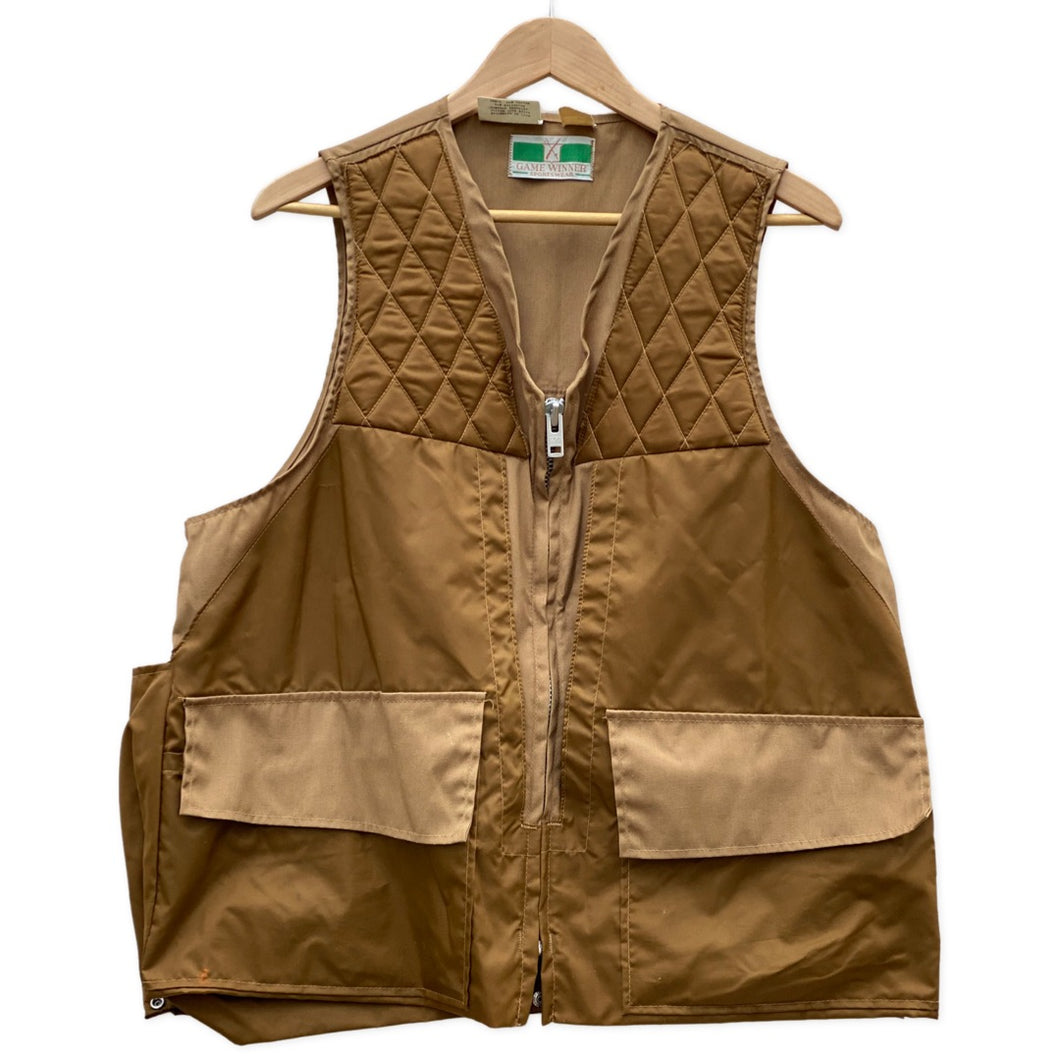 Brown Game Winner sportsman vest